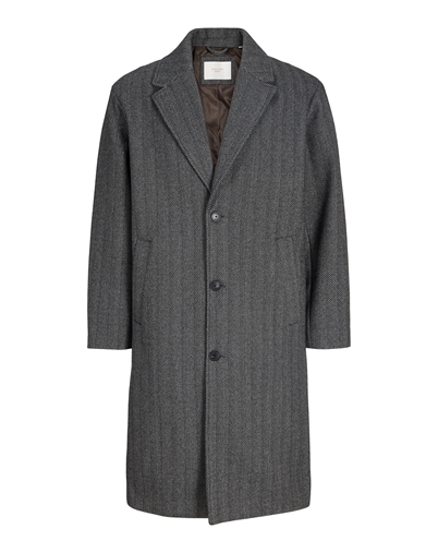 Jack & Jones - JORSalamanci Frakke - Brown/Herringbon